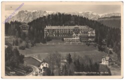 Semmering, Kurhaus gegen die Rax