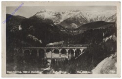 Semmering, Kalte Rinne, Rax