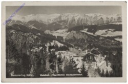 Semmering, Waldhof, Rax, Südbahnhotel