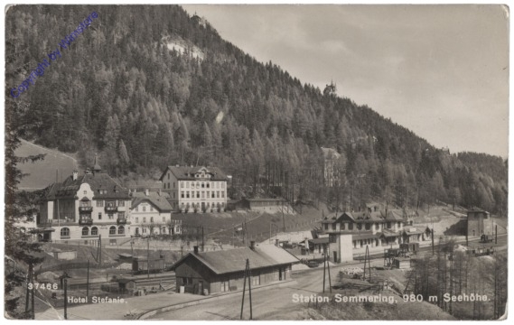 Semmering, Station Semmering, Hotel Stefanie