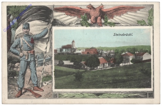 ak115840 Steinabrückl, Ortsansicht