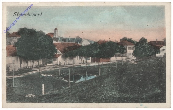 ak115842 Steinabrückl, Ortsansicht
