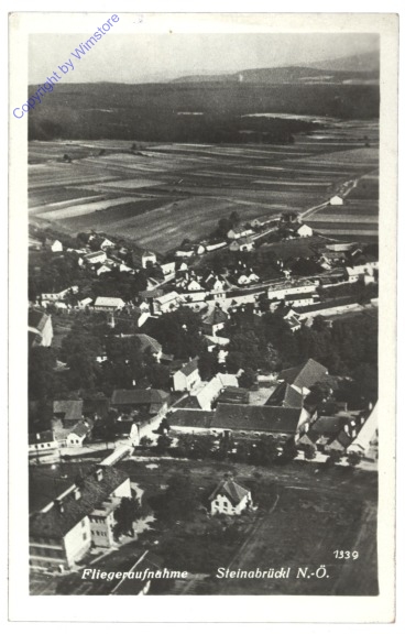 ak115852 Steinabrückl, Fliegeraufnahme