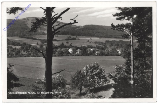Dörfl-Kasten, Steinabruck mit Hegerberg