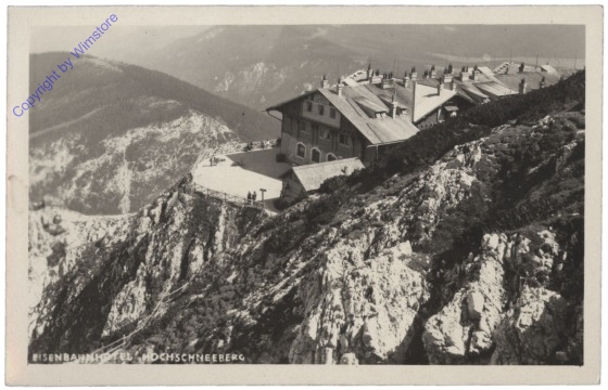 Schneeberg, Eisenbahnhotel