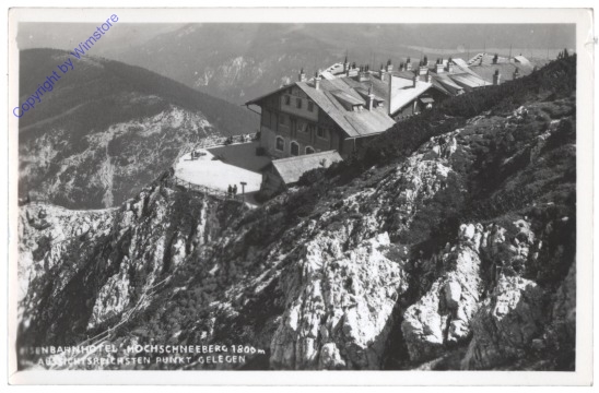 Schneeberg, Eisenbahnhotel