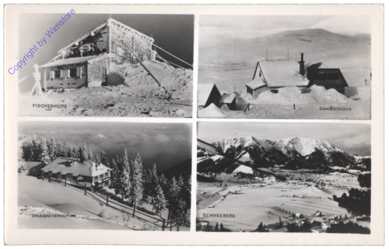 Schneeberg, Multiansicht