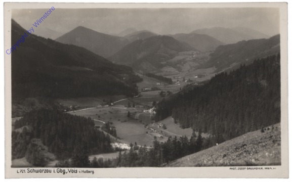 Schwarzau im Gebirge, Vois v. Hutberg