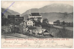 St. Corona, bei Kirchberg mit dem Panorama