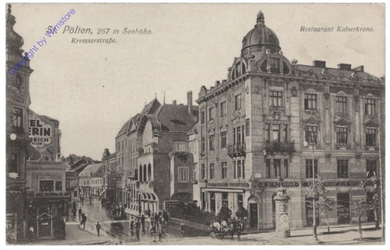 St. Pölten, Kremserstraße, Restaurant Kaiserkrone