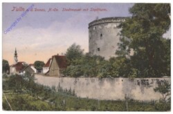 Tulln an der Donau, Stadtmauer mit Stadtturm