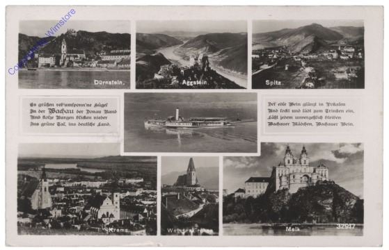 Wachau, Multiansicht, Vers