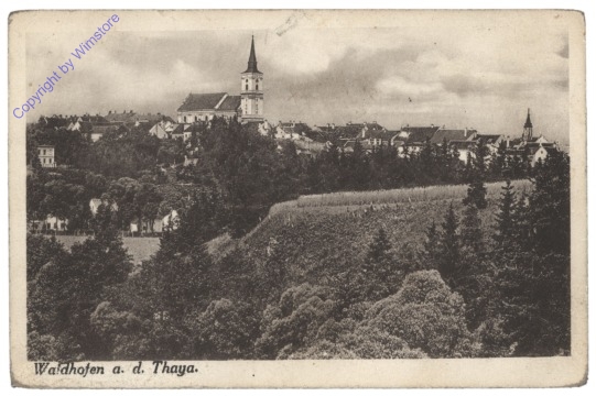 ak116021 Waidhofen an der Thaya, Ortsansicht