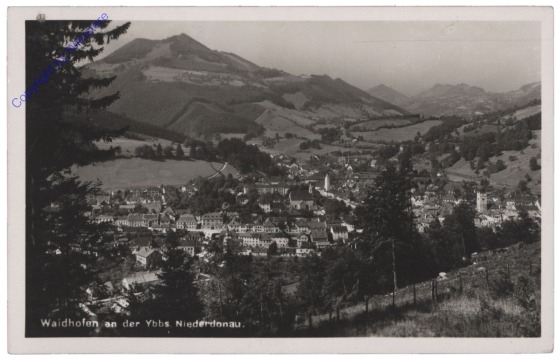 ak116035 Waidhofen an der Ybbs, Ortsansicht