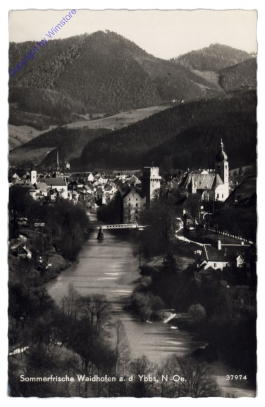 ak116037 Waidhofen an der Ybbs, Ortsansicht