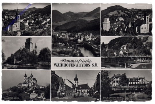ak116041 Waidhofen an der Ybbs, Multiansicht