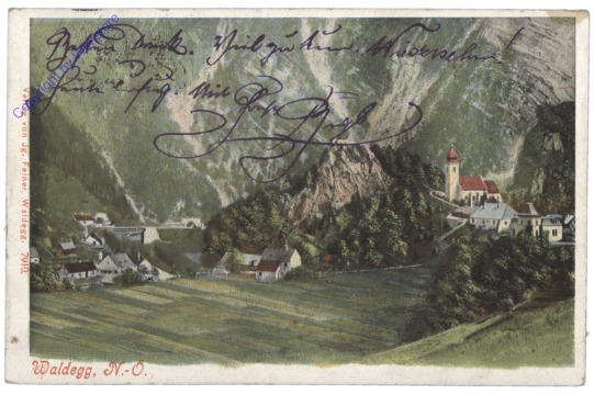 ak116044 Waldegg, Ortsansicht