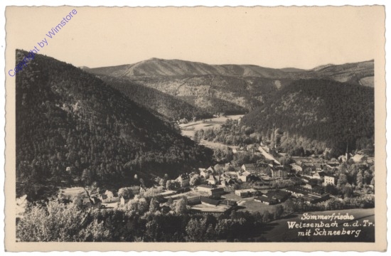 ak116058 Weissenbach a.d. Triesting, mit Schneeberg