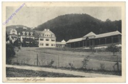 Wopfing, Genesungsheim, Gesamtansicht mit Liegehalle