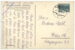 Wopfing, Genesungsheim, Gesamtansicht mit Liegehalle