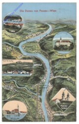 Ybbs, Die Donau von Passau - Wien