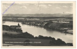 Ybbs, Blick über Persenbeug nach Ybbs