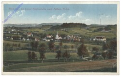 Zeilern, Blick von der Linzer Reichsstraße nach Zeillern