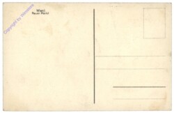 Wien 1, Neuer Markt, Ovomaltine-Kiosk mit Blick auf den Stefansturm