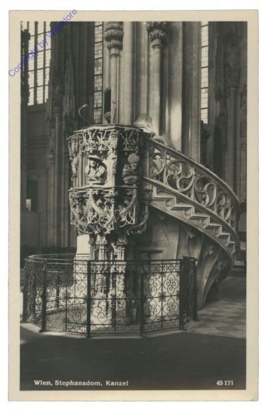 ak116140 Wien 1, Stephansdom, Kanzel