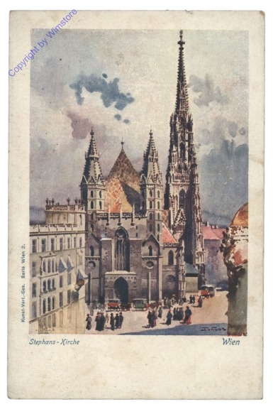 ak116141 Wien 1, Stephanskirche