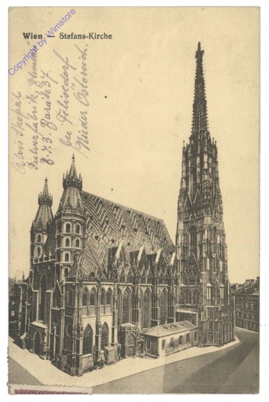 ak116143 Wien 1, Stephans-Kirche