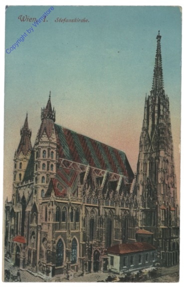 ak116145 Wien 1, Stephanskirche
