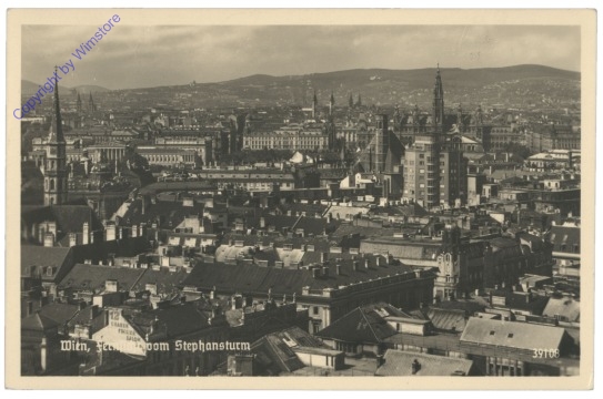 Wien 1, Fernsicht vom Stephansturm