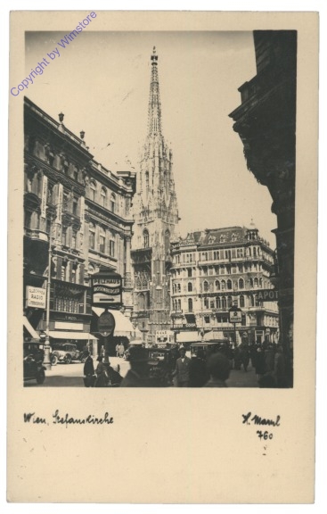 ak116148 Wien 1, Stefanskirche