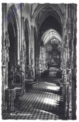 Wien 1, Stephansdom, Mittelschiff, Pilgramkanzel