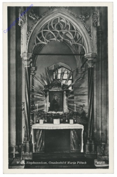 ak116159 Wien 1, Stephansdom, Gnadenbild Maria Pötsch