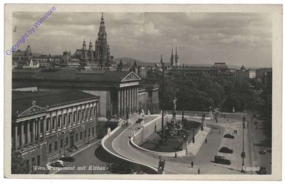 Wien 1, Parlament mit Rathaus