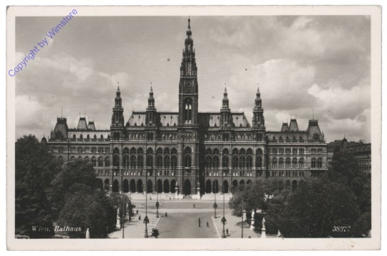 ak116197 Wien 1, Rathaus
