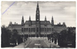 ak116203 Wien 1, Rathaus
