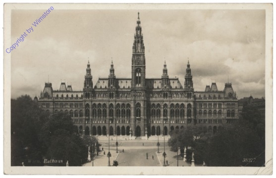ak116207 Wien 1, Rathaus