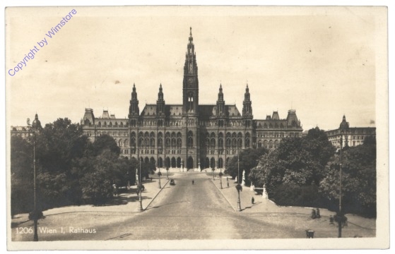 ak116208 Wien 1, Rathaus