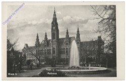 ak116209 Wien 1, Rathaus