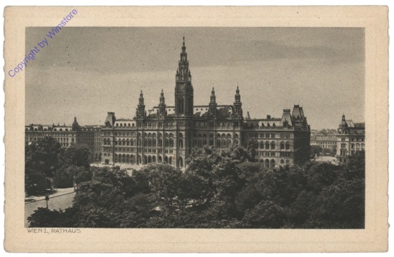 ak116212 Wien 1, Rathaus