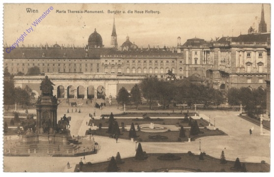 ak116214 Wien 1, Neue Hofburg, Maria Theresia-Monument, Burgtor