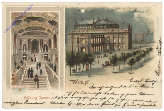Wien 1, Hofburg-Theater, Hauptstiege