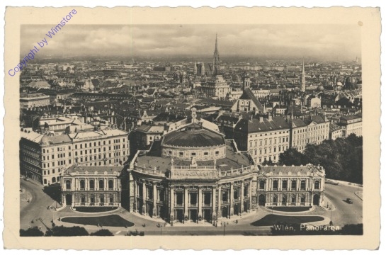 Wien 1, Burgtheater, Panorama
