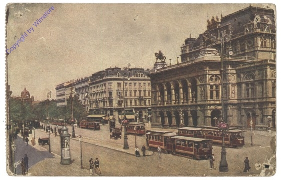 ak116268 Wien 1, Staatsoper und Opernring