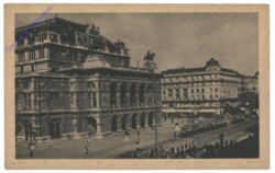 ak116280 Wien 1, Staatsoper mit Kärntnerring