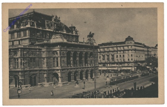 ak116286 Wien 1, Staatsoper mit Kärntnerring