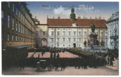 Wien 1, K.K. Hofburg, Wacheablösung